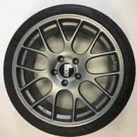 Jante Occasion BBS Porsche 20 pouces  avec pneus semi slick Michelin