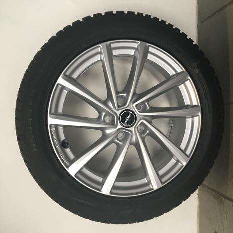 KIT COMPLETHIVER BORBET FALKEN 17"